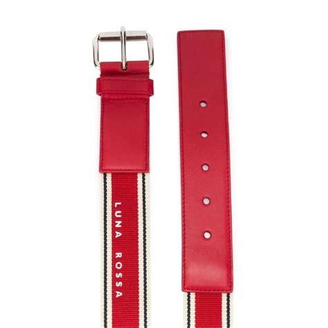 prada charm belt|prada rossa leather belt.